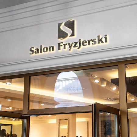 Szyld - Salon Fryzjerski